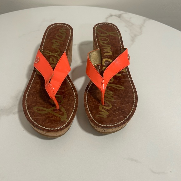 SAM EDELMAN Romy Cork Platform Sandal - Picture 2 of 5